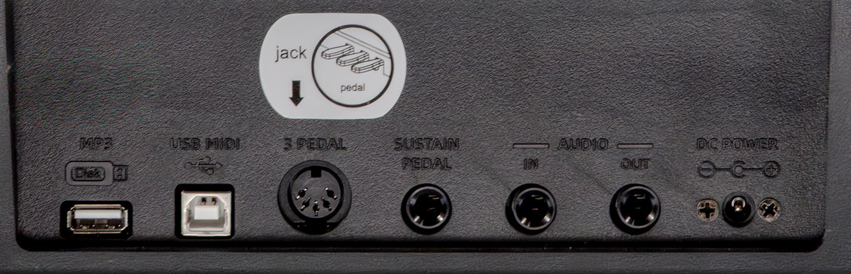 Grooveland P22 Pianopaket (Svart)