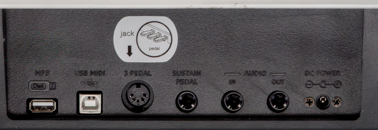 Grooveland P22 Klavarpaket (Vit)