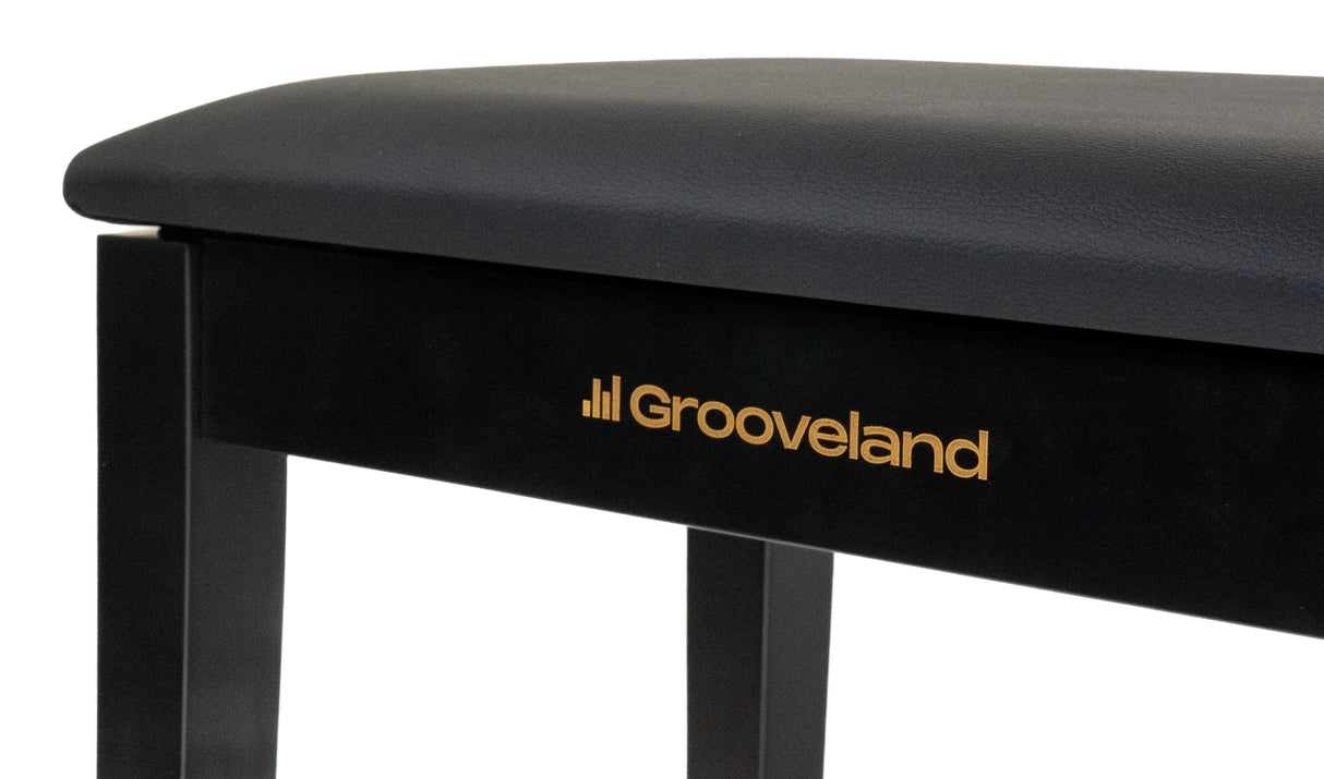 Grooveland KB100 Pianobänk (Matt svart)