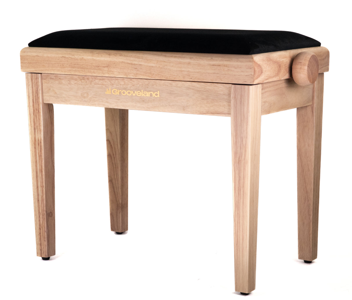 Grooveland KB250 Pianobänk (Trä/Svart)