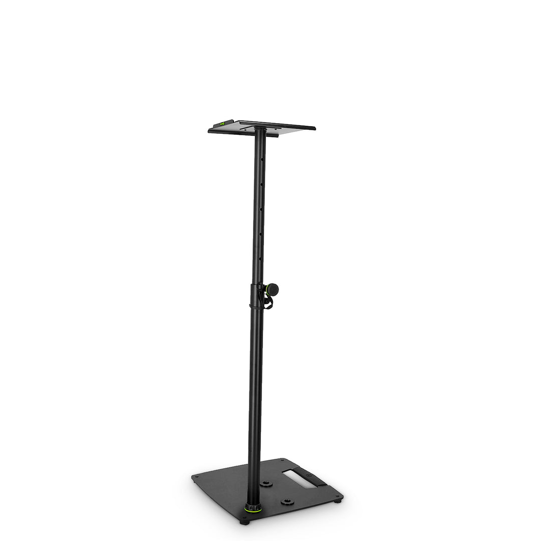 Gravity SP 3202 CS B - Högtalarstativ för studiomonitor med fyrkantig stålfot