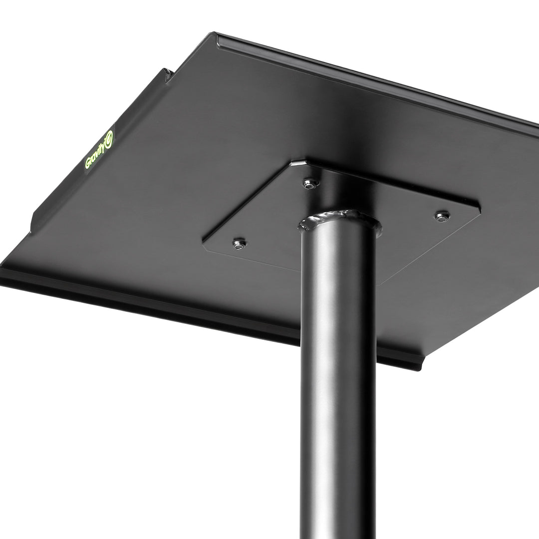 Gravity SP 3202 CS B - Högtalarstativ för studiomonitor med fyrkantig stålfot