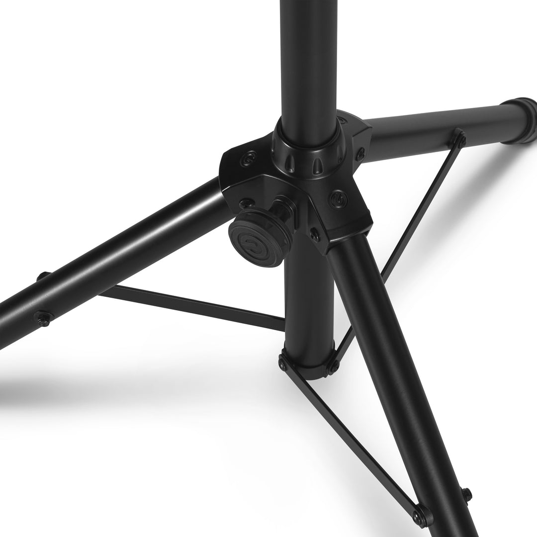 Gravity SP 5111 B - Kort högtalarstativ 35 mm, aluminium, svart