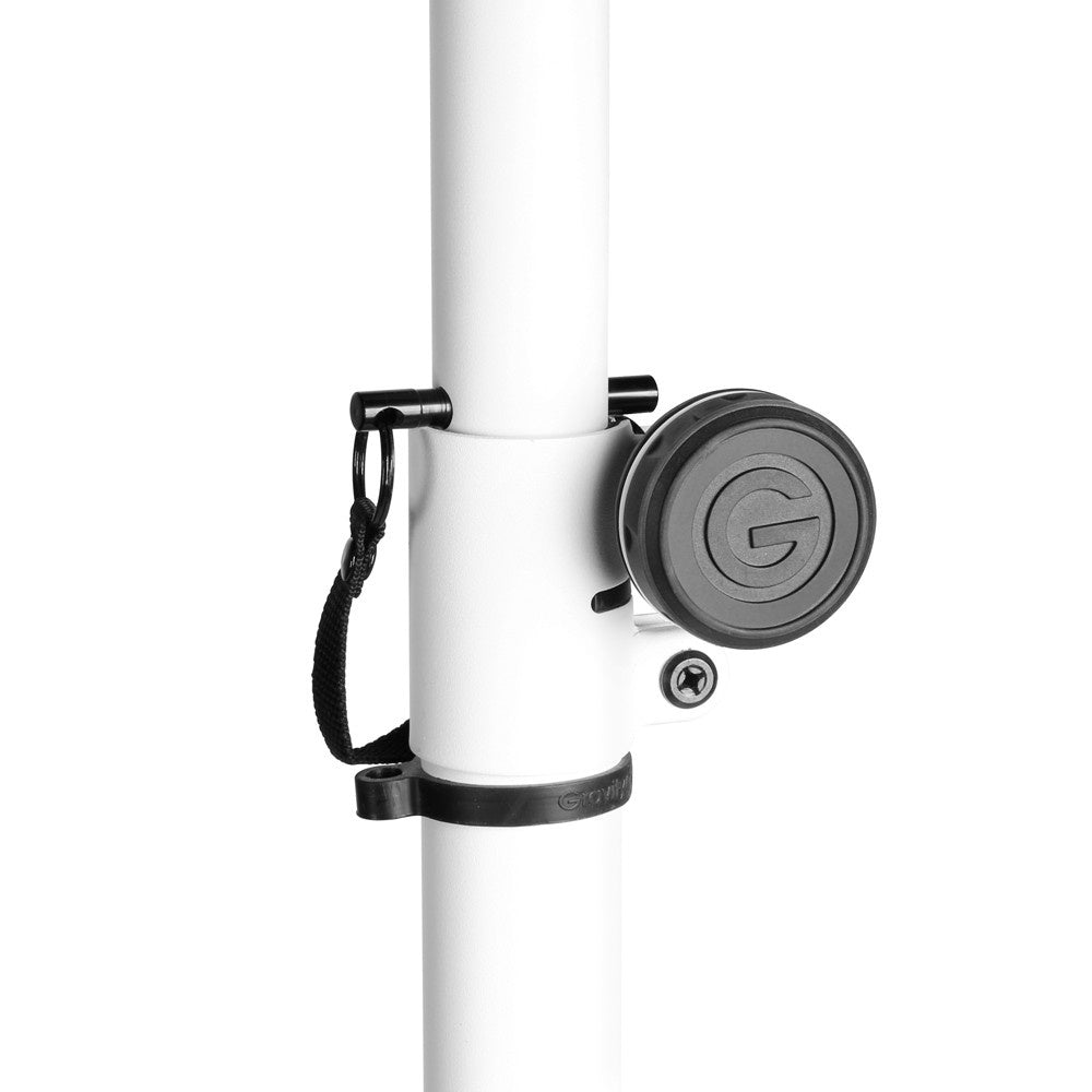 Gravity SP 5211 högtalarstativ (vit)