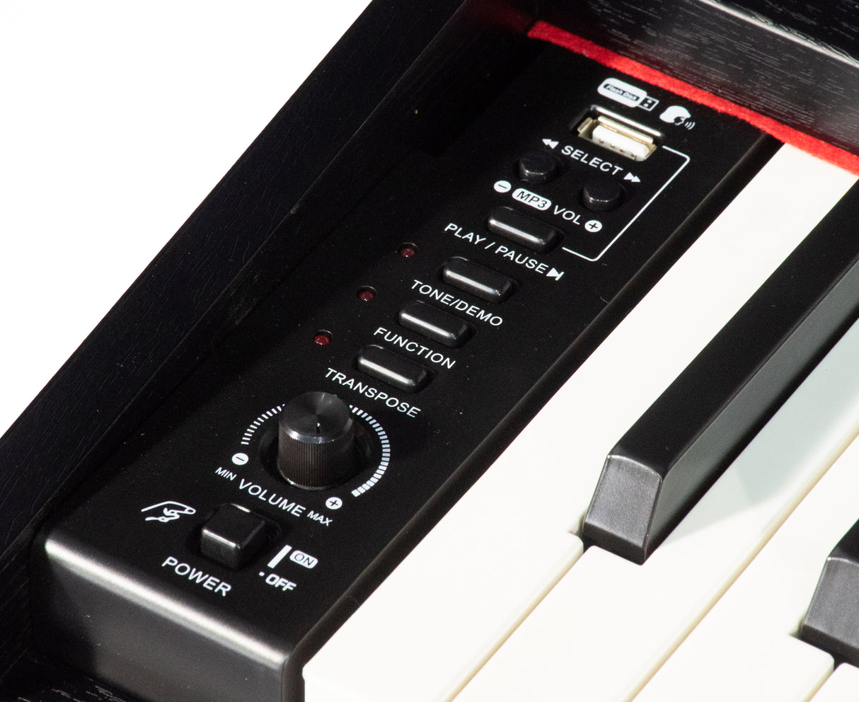 Grooveland DDP-140 Elpiano (Svart)