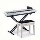 Grooveland P450 Elpiano (Vit) – Komplett paket