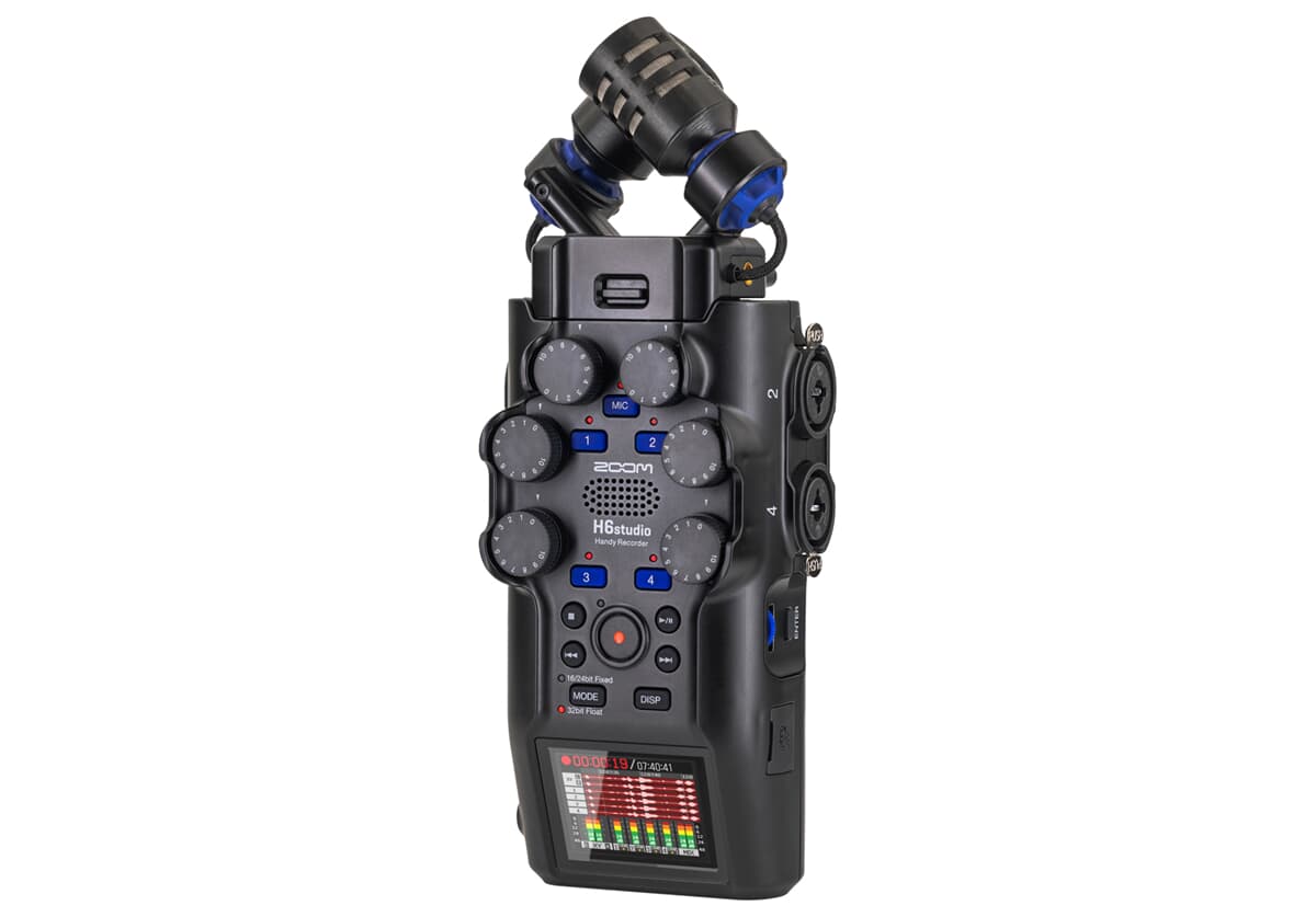 Zoom H6studio Digital inspelare