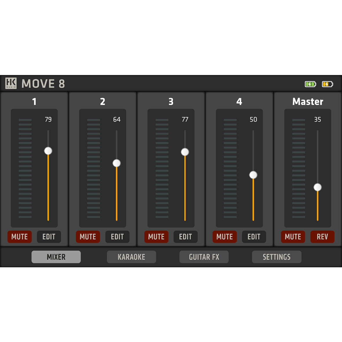 HK Audio Move 8 batterihögtalare