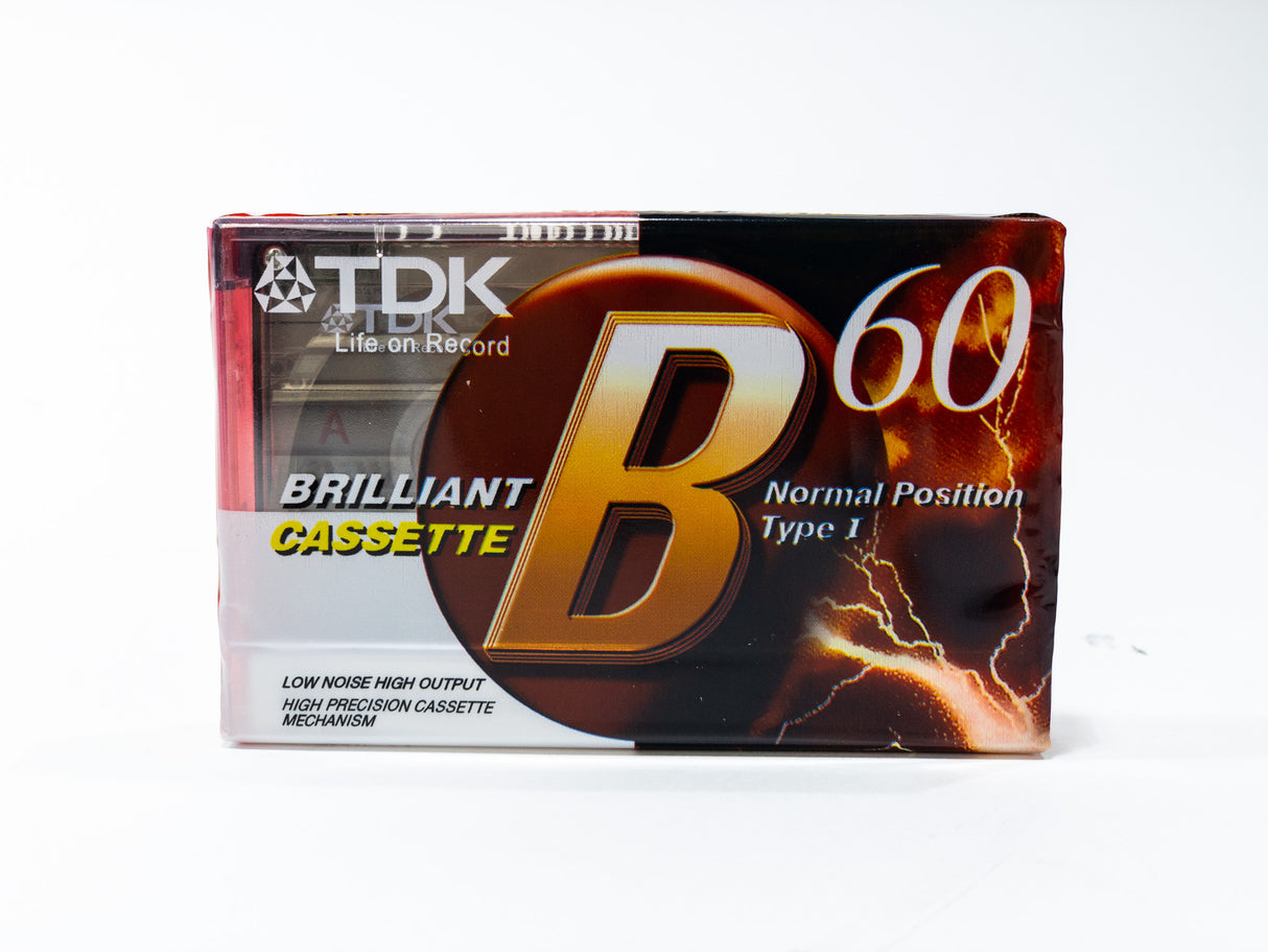 TDK kassettband (10x60 min.)