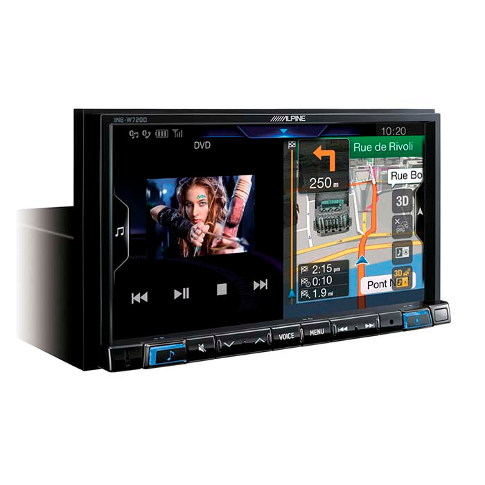 Alpine INE-W720D 2-DIN multimedi-navigation