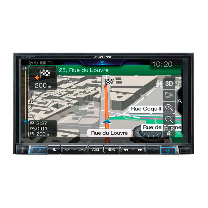 Alpine INE-W720D 2-DIN multimedi-navigation