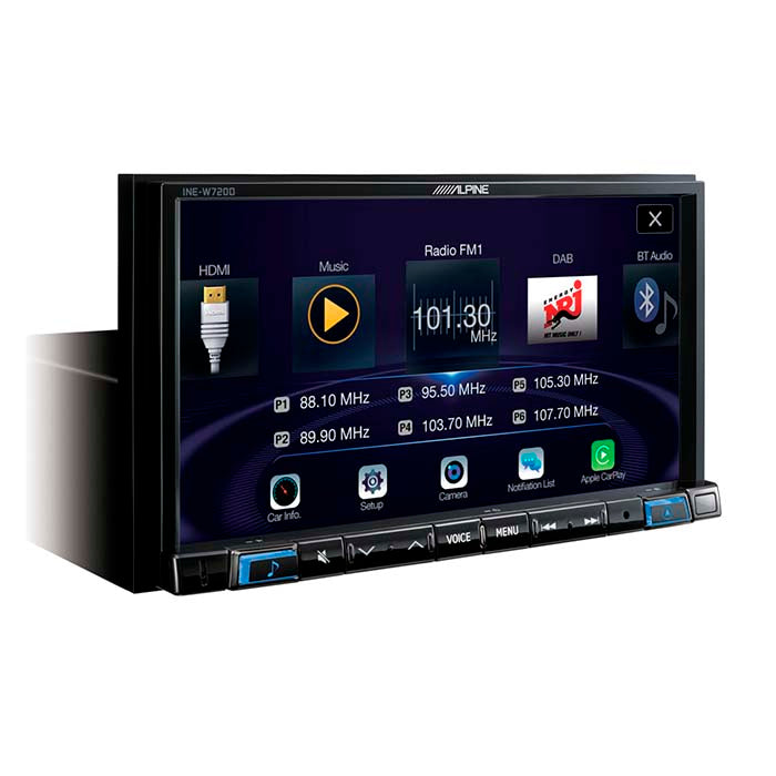 Alpine INE-W720D 2-DIN multimedi-navigation