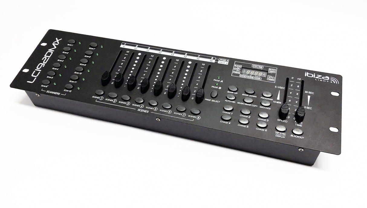 Ibiza 192-kanals DMX-kontroller