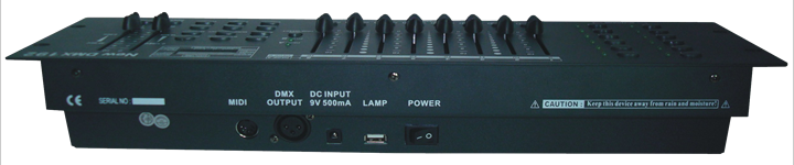 Ibiza 192-kanals DMX-kontroller