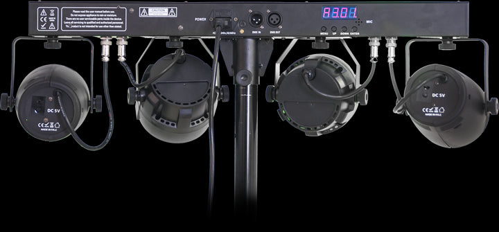 Ibiza Lightbar LED + Laser Set