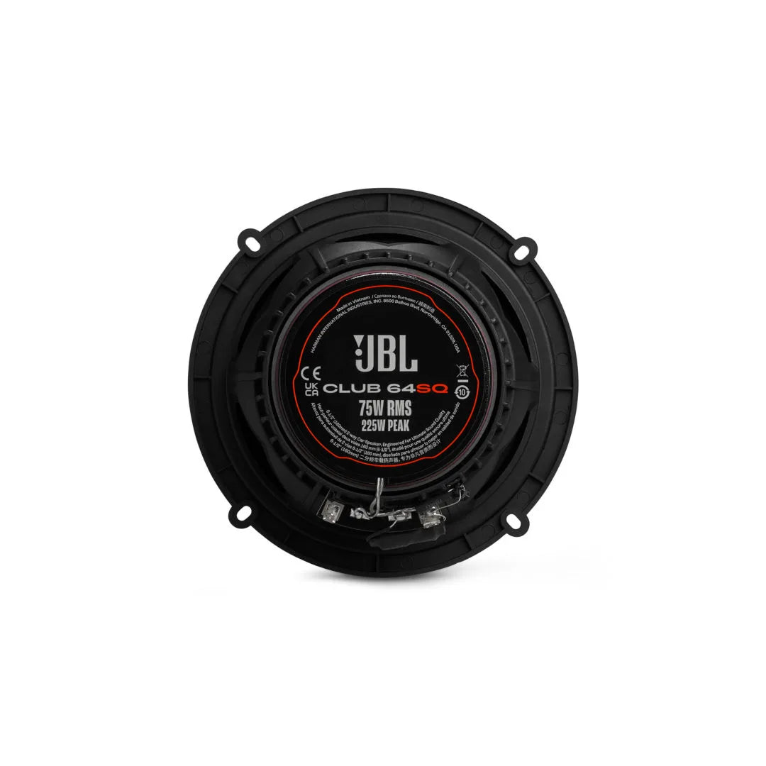 JBL Club 64SQ 6,5" 2-vägs bilhögtalare, kolfiber