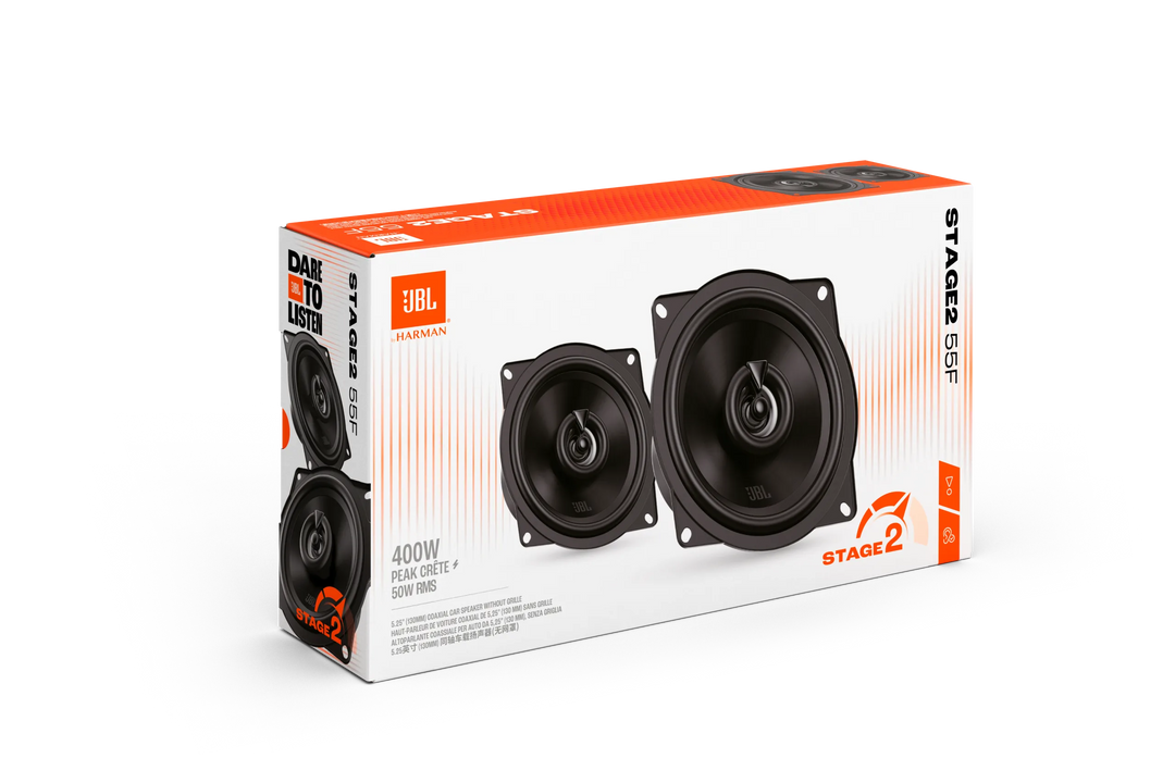 JBL Stage2 Gen2 55F 5,25" koaxiala bilhögtalare