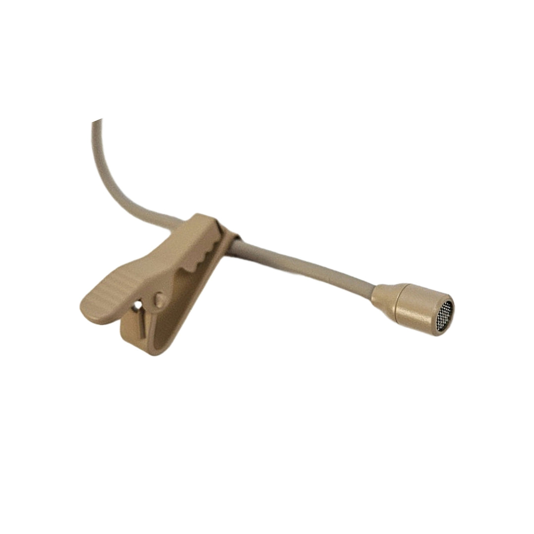 JTS CM-201iF lavalier-mikrofon med klips, beige