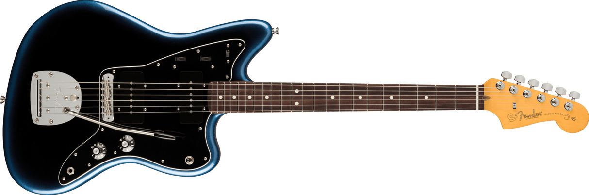 Fender American Professional II Jazzmaster elgitarr (Dark Night)
