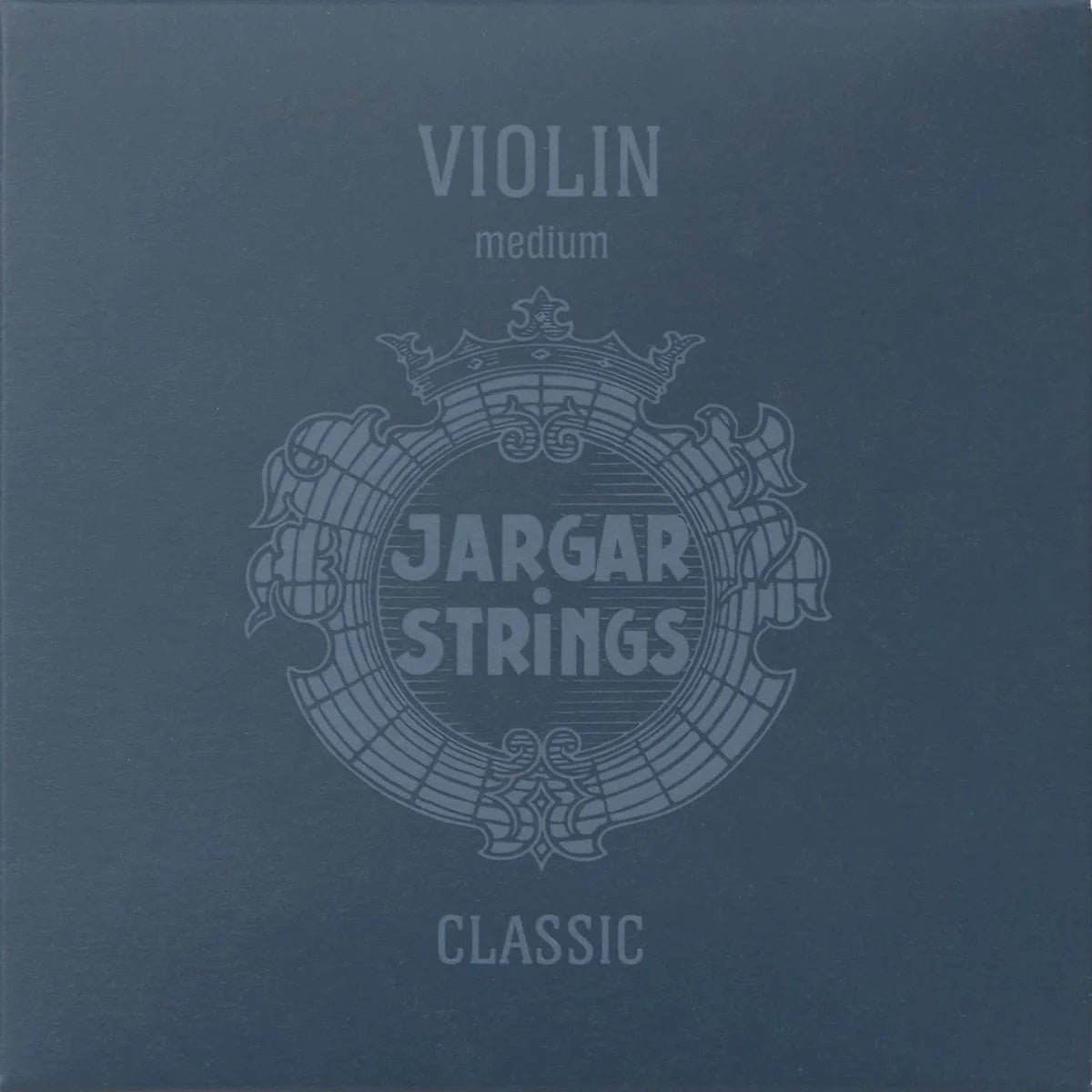 Jargar Fiolersträngar - D stål (Medium)