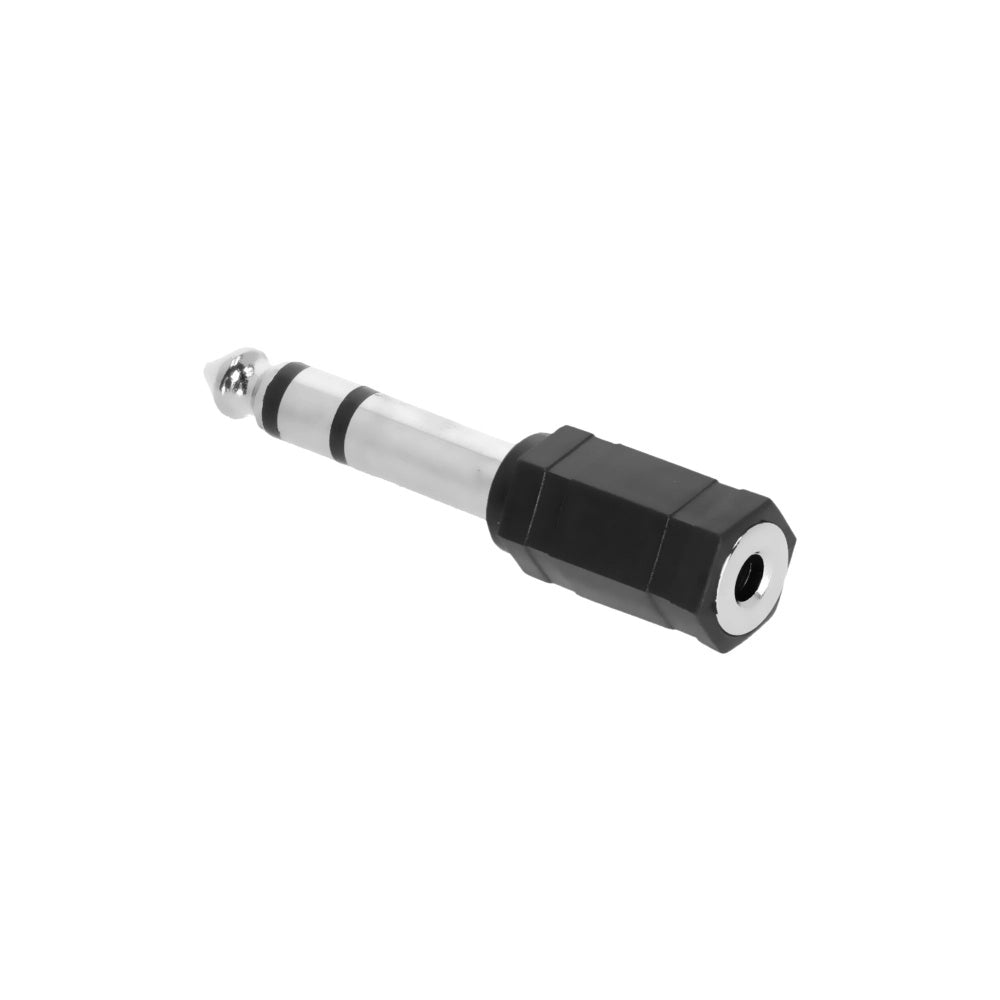 Adapter för 3,5 mm stereojack hona till 6,3 mm stereojack