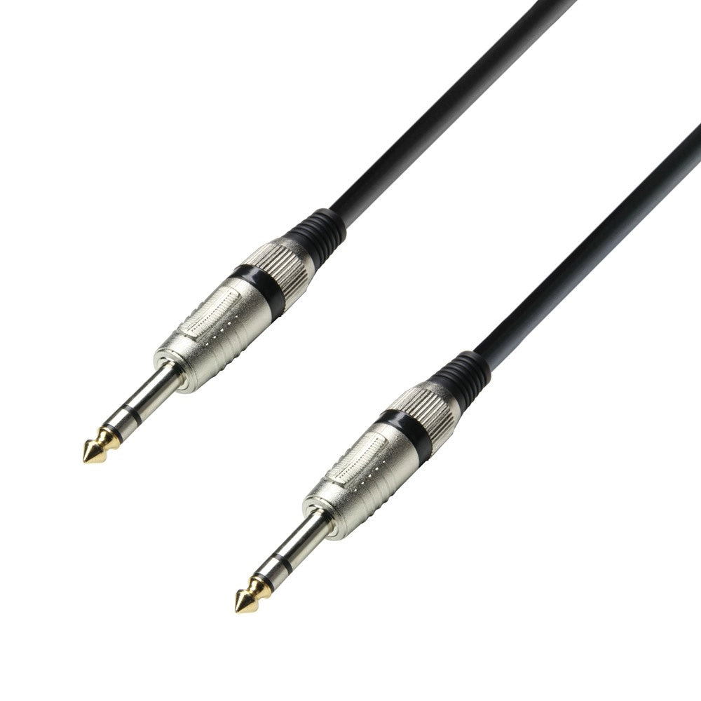 Adam Hall 6,3 mm Jack stereo till 6,3 mm Jack stereo (3 meter)