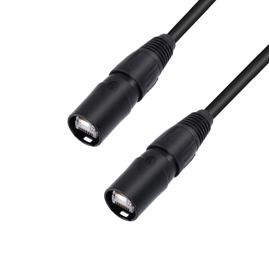 Adam Hall Cables 5 STAR ECON CAT6 10 m - Datakablar | Cat.6a (S/FTP) Neutrik etherCON® | 10 m