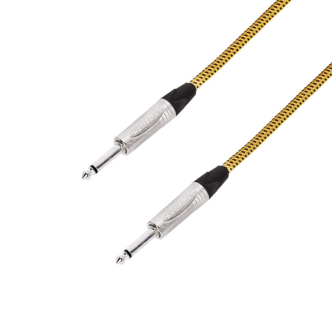 Adam Hall Cables 5 STAR IPP 0600 VINTAGE - Instrumentkabel | Vintage Neutrik® jack TS | 6 m