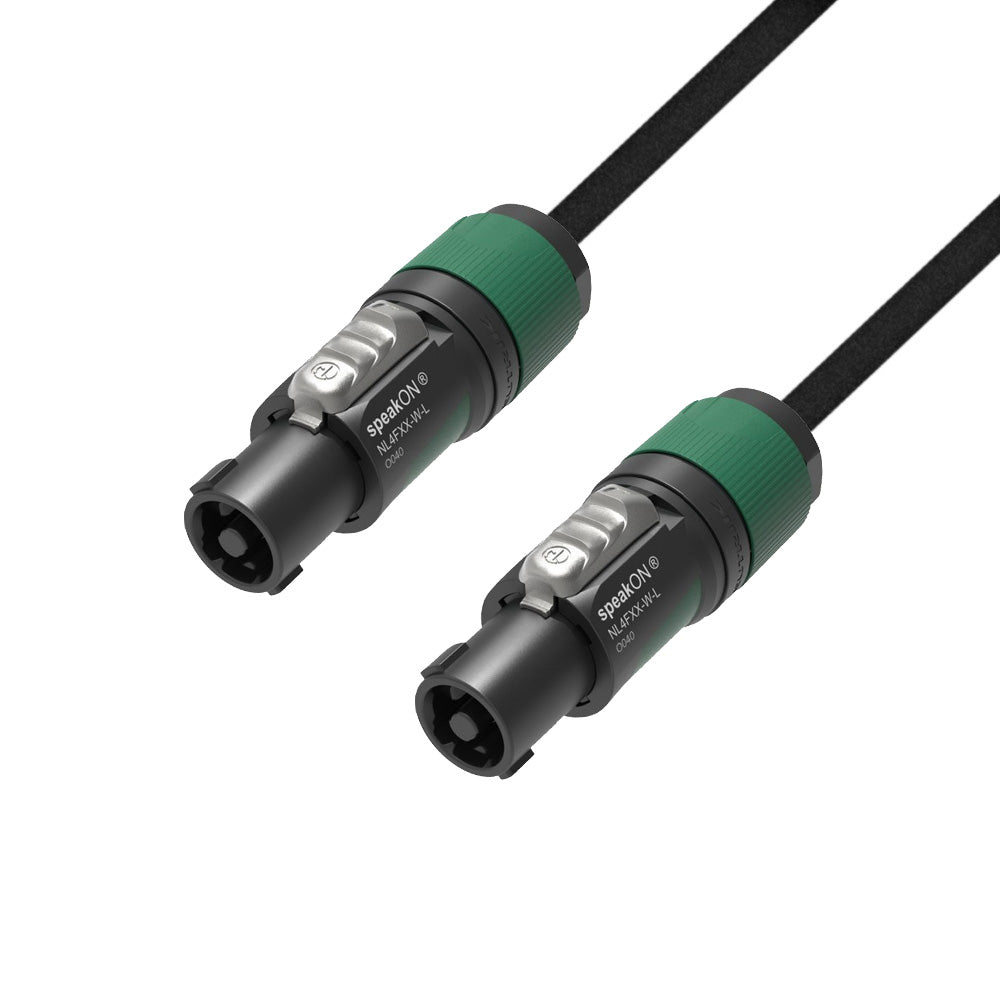 Adam Hall-kablar 5 STAR 2.5 SPEAKON 2 m - Högtalarkabel Neutrik speakON® 4-polig 2 x 2,5 mm² | 2 m