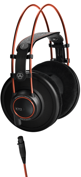 AKG K712 PRO Studio-hörlurar (svarta)