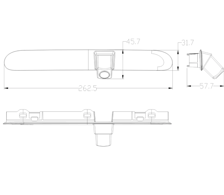 Backkamera för ProAce, Jumpy, Vivaro och Expert