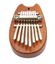 Kalimba med 8 toner. Valnötskropp. Easttop EK04