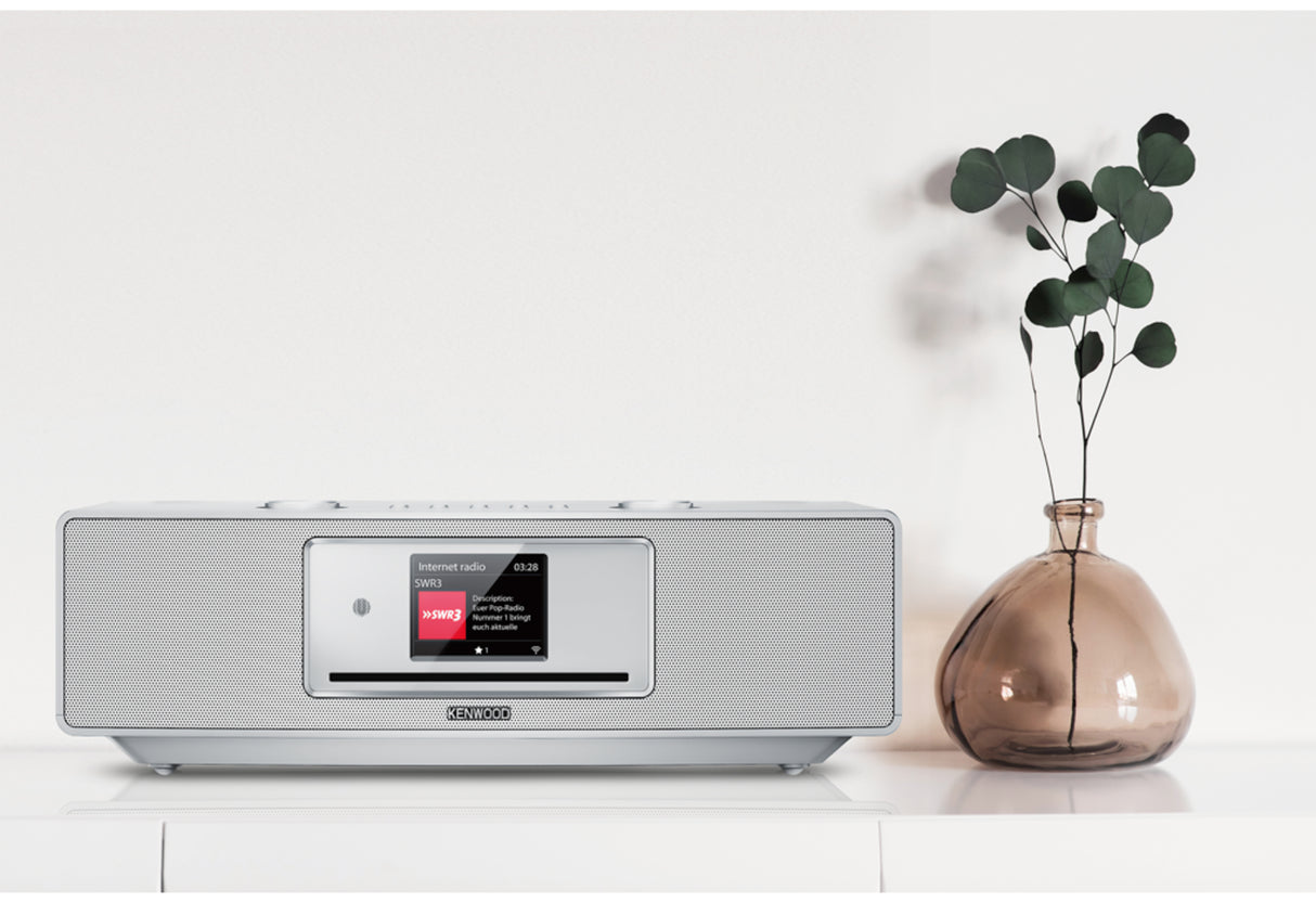 Kenwood CR-ST700SCD-S Radio med Bluetooth och DAB+ (silver)