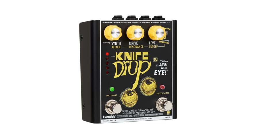 Eventide Knife Drop suboktav-fuzzpedal