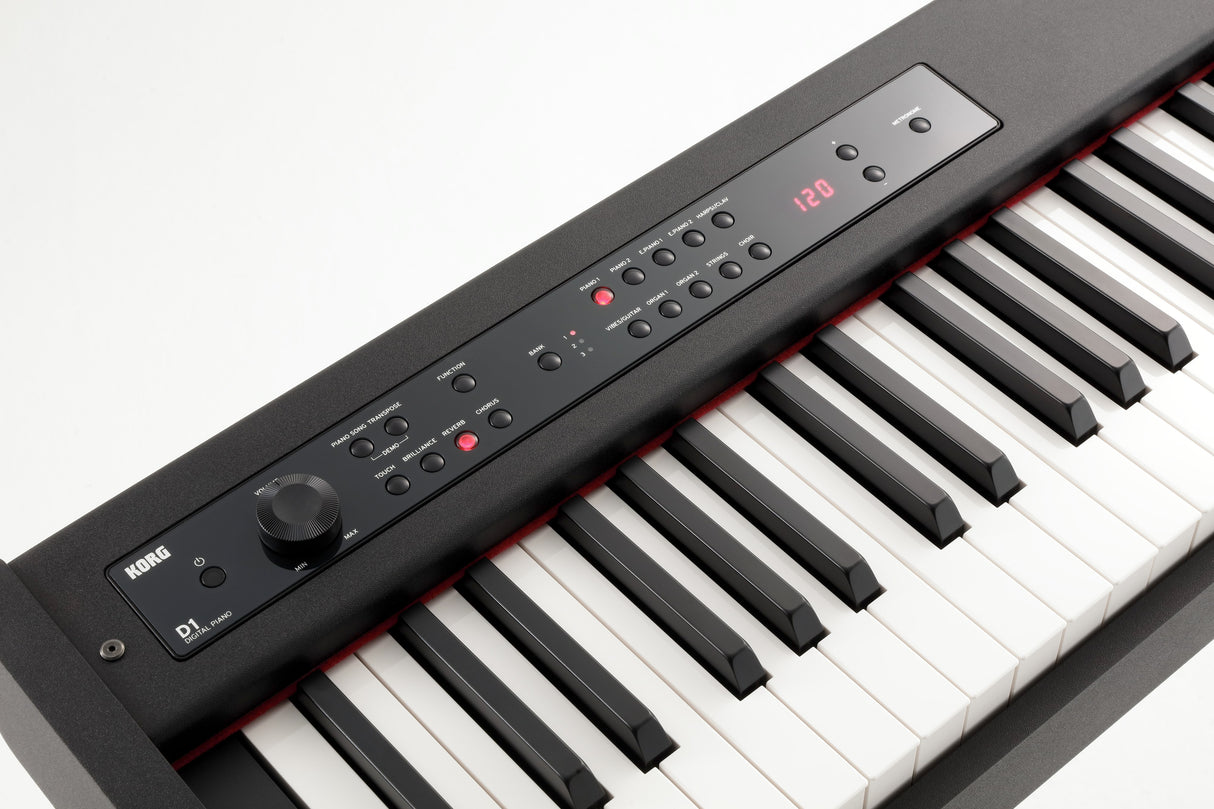 Korg D1 elektriskt piano (svart)