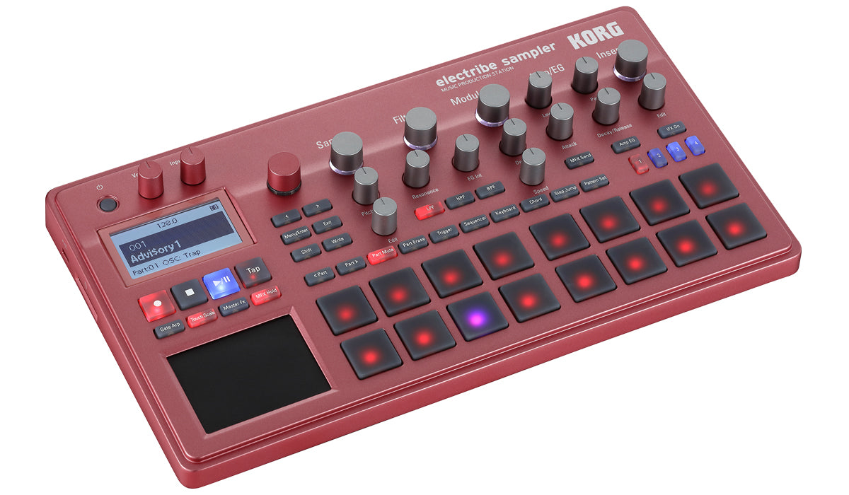 Korg Electribe Sampler 2 Groove Box (röd)