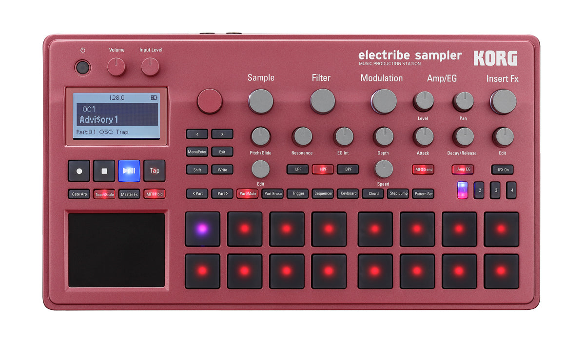 Korg Electribe Sampler 2 Groove Box (röd)