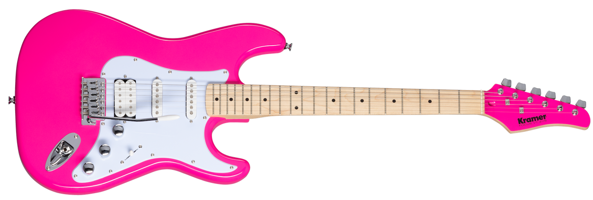 Kramer Focus VT-211S elgitarr (varm rosa)
