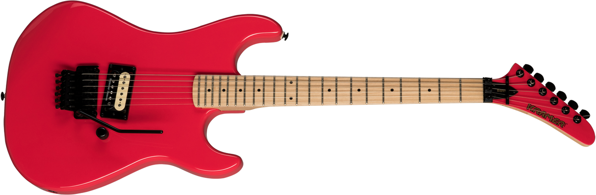 Kramer Guitars Baretta Vintage Electric Guitar ( Ruby Red )