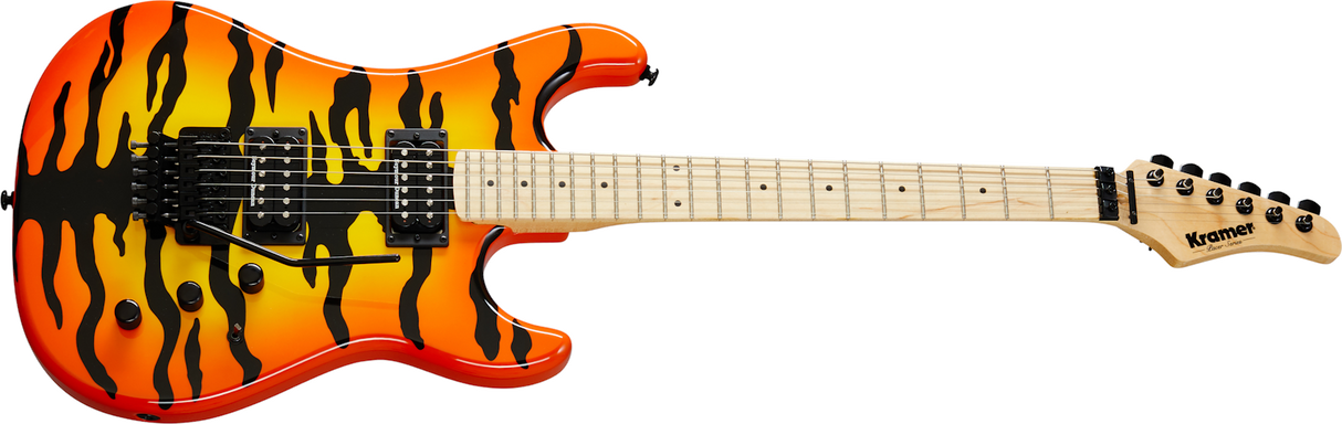 Kramer Guitars Pacer Vintage elektrisk gitarr ( Tiger Stripe)