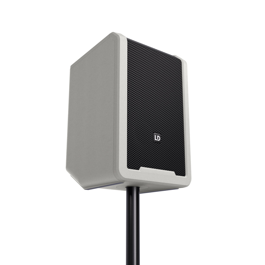 LD Systems ANNY® 8 G - Portabel batteridriven Bluetooth® PA-högtalare med mixer, Urban Grey