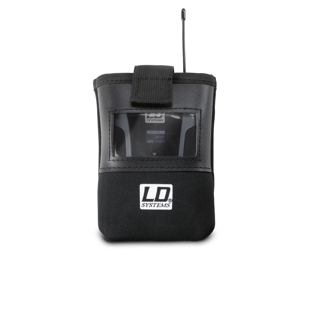 LD Systems BP POCKET 2 - Väska för bodypack-sändare med genomskinligt fönster