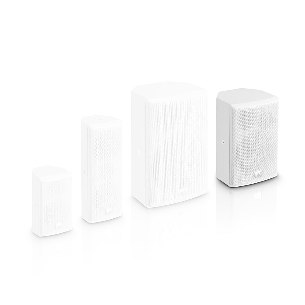 LD Systems SAT 62 G2 Högtalarset 80W RMS 8 Ohm Vit