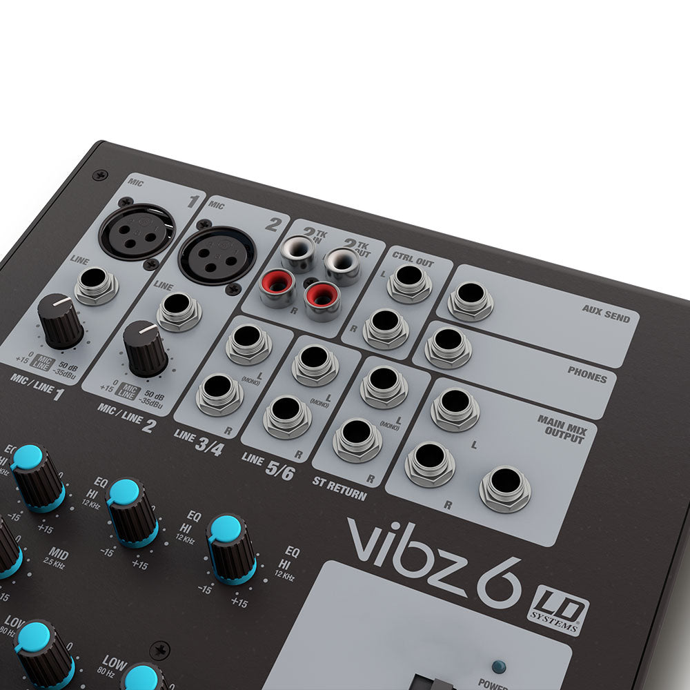 LD Systems VIBZ 6-kanals mixer
