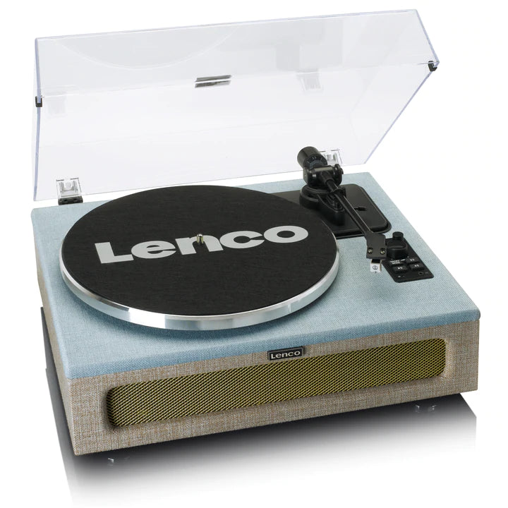 Lenco LS-440 Bluetooth skivspelare (blå/beige)