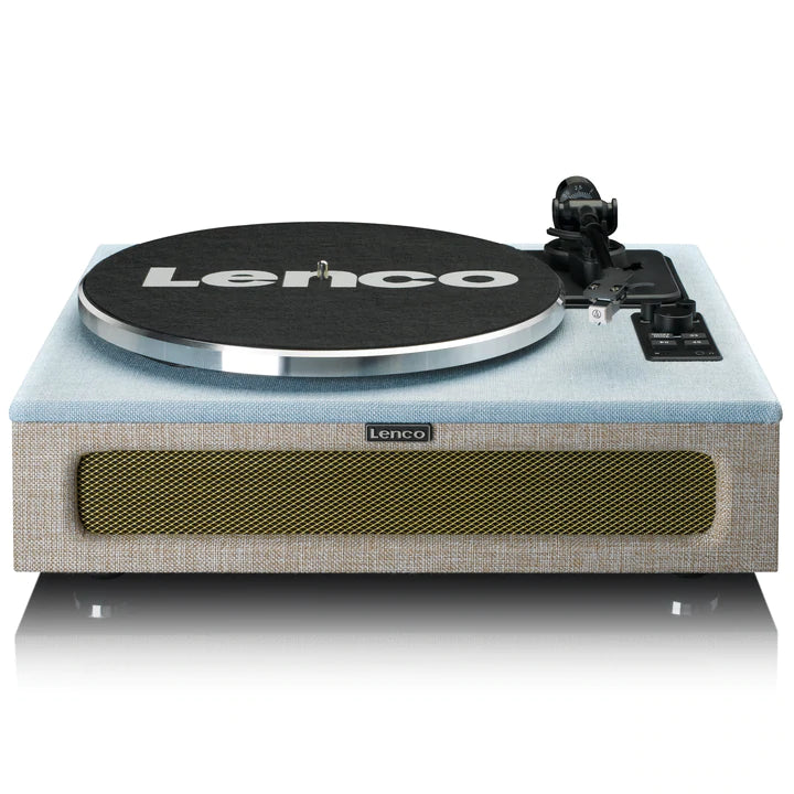 Lenco LS-440 Bluetooth skivspelare (blå/beige)