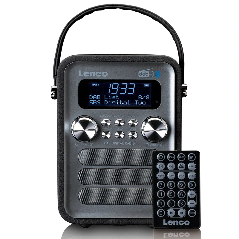 Lenco PDR-051 DAB+ Radio (svart/silver)