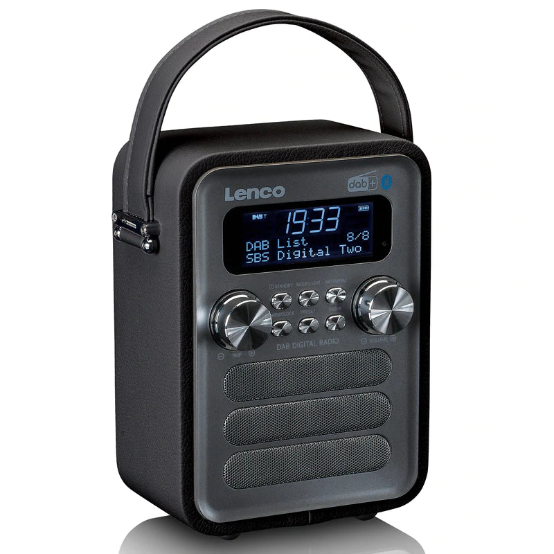 Lenco PDR-051 DAB+ Radio (svart/silver)