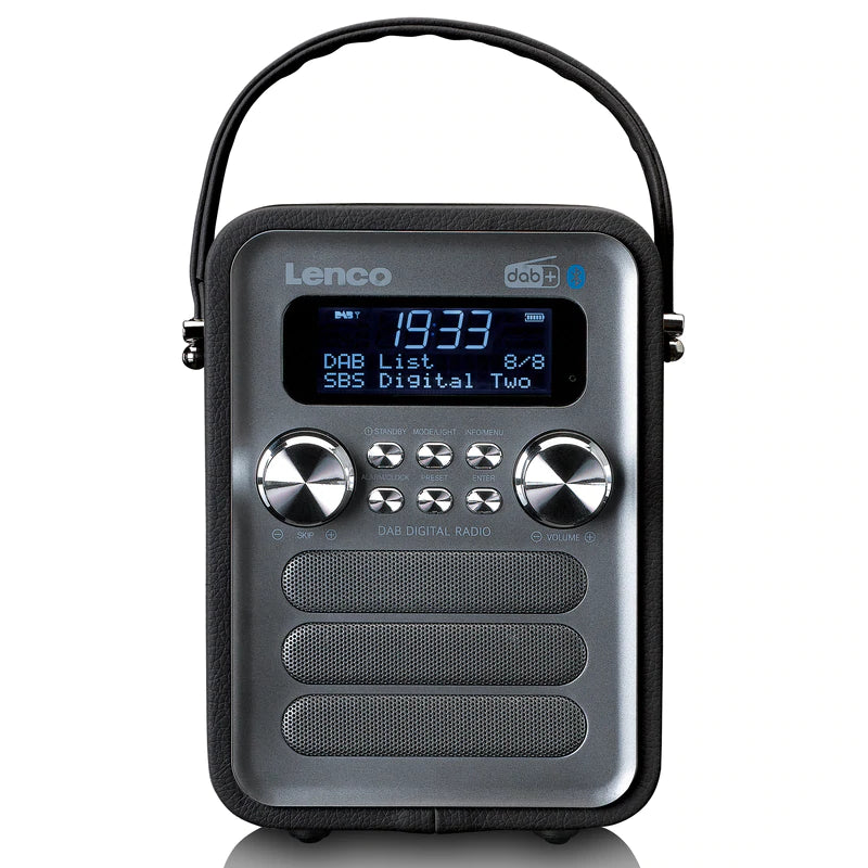 Lenco PDR-051 DAB+ Radio (svart/silver)