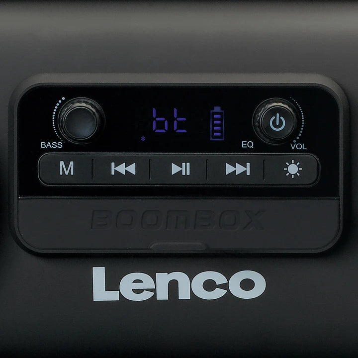 Lenco SPR-200BK Boombox med Bluetooth